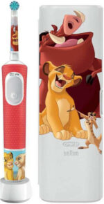 Oral-B Vitality Pro Παιδική Ηλεκτρική Οδοντόβουρτσα με Χρονόμετρο για 3+ Χρονών Lion King  & Θήκη Ταξιδιού - Image 2