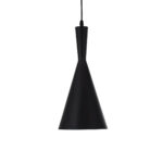 GLOBOSTAR® SHANGHAI 01025-C Μοντέρνο Κρεμαστό Φωτιστικό Οροφής με Ντουί 1 x E27 AC 220-240V IP20 - Μαύρο & Χρυσό - Μ19 x Π19 x Υ38cm - Image 5