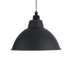 GLOBOSTAR® LOUVE 01176 Vintage Κρεμαστό Φωτιστικό Οροφής με Ντουί 1 x E27 AC 220-240V IP20 - Μαύρο - Μ40 x Π40 x Υ30cm - Image 5