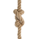 GLOBOSTAR® ROPE 01278 Boho Κρεμαστό Φωτιστικό Οροφής με Ντουί 1 x E27 AC 220-240V IP20 - Μπεζ - Μ10 x Π3.5 x Y100cm - Image 4