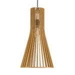 GLOBOSTAR® SCANDINAVIA 01700 Boho Κρεμαστό Φωτιστικό Οροφής με Ντουί 1 x E27 AC 220-240V IP20 - Μπεζ - Μ25 x Π25 x Υ45cm - Image 5