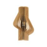 GLOBOSTAR® MIHIRO 02174 Boho Φωτιστικό Τοίχου - Απλίκα με Ντουί 1 x E27 AC 220-240V IP20 - Μπεζ - Μ25 x Π13 x Υ40cm - Image 4