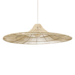 GLOBOSTAR® PALERMO 02311 Boho Κρεμαστό Φωτιστικό Οροφής με Ντουί 1 x E27 AC 220-240V IP20 - Μπεζ - Μ160 x Π160 x Υ45cm - Image 2
