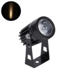 GLOBOSTAR® SPOTTOLA 90631 Αρχιτεκτονικό Σποτ Φωτισμου LED 1W 110lm 10° DC 24V Αδιάβροχο IP65 Θερμό Λευκό 2700K Dimmable - Bridgelux SMD Chip - Μαύρο Ματ - Μ5 x Π5 x Υ9cm - 3 Χρόνια Εγγύηση - Image 2