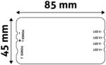 Avide LED Ταινία 12-24V 120W Ντίμερ 4 Ζωνών Ελεγκτής - Image 2