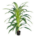 GloboStar® Artificial Garden BRAZILIAN IRON 20020 - Τεχνητό Διακοσμητικό Φυτό Αρωματική Δράκαινα Υ140cm - Image 2