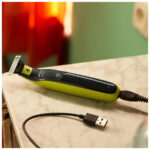 Philips Oneblade QP2724/10 Ξυριστική Μηχανή Προσώπου Επαναφορτιζόμενη / Με Καλώδιο - Image 6