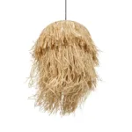 GLOBOSTAR® WEG 203-0036 Boho Κρεμαστό Φωτιστικό Οροφής με Ντουί 1 x E27 AC 220-240V IP20 - Μπεζ - M45 x Π45 x Υ53cm - Image 6