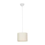 GLOBOSTAR® BLAZE 203-0106 Μοντέρνο Κρεμαστό Φωτιστικό Οροφής με Ντουί 1 x E27 AC 220-240V IP20 - Μπεζ - Μ22 x Π22 x Υ20cm - Image 4
