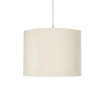 GLOBOSTAR® BLAZE 203-0106 Μοντέρνο Κρεμαστό Φωτιστικό Οροφής με Ντουί 1 x E27 AC 220-240V IP20 - Μπεζ - Μ22 x Π22 x Υ20cm - Image 5