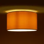 GLOBOSTAR® CILIO 203-0154 Μοντέρνο Φωτιστικό Οροφής με Ντουί 1 x E27 AC 220-240V IP20 - Μπεζ - Μ38 x Π38 x Υ23cm - Image 3