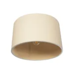 GLOBOSTAR® CILIO 203-0154 Μοντέρνο Φωτιστικό Οροφής με Ντουί 1 x E27 AC 220-240V IP20 - Μπεζ - Μ38 x Π38 x Υ23cm - Image 5