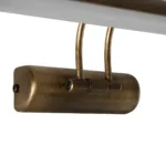 GLOBOSTAR® REFINE 203-0186 Μοντέρνο Φωτιστικό Τοίχου - Απλίκα Καθρέπτη Μπάνιου LED 7W 640lm 120° AC 220-240V IP44 Θερμό Λευκό 2700K - Lumileds SMD Chip - Μπρούτζινο - Μ35 x Π21 x Υ12cm - 2 Χρόνια Εγγύηση - Image 6