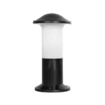GloboStar® GARDENIO 203-0246 Μοντέρνο Επιδαπέδιο Φωτιστικό Κολωνάκι Κήπου Μονόφωτο 1 x E27 IP44 Μαύρο Πλαστικό - Μ17 x Π17 x Υ32cm - Image 4