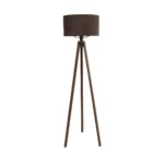 GLOBOSTAR® SAGA 204-0034 Μοντέρνο Επιδαπέδιο Φωτιστικό με Ντουί 1 x E27 AC 220-240V IP20 - Καφέ - Μ38 x Π38 x Υ140cm - Image 3