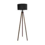 GLOBOSTAR® SAGA 204-0038 Μοντέρνο Επιδαπέδιο Φωτιστικό με Ντουί 1 x E27 AC 220-240V IP20 - Καφέ & Μαύρο - Μ38 x Π38 x Υ140cm - Image 3