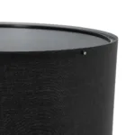 GLOBOSTAR® SAGA 204-0038 Μοντέρνο Επιδαπέδιο Φωτιστικό με Ντουί 1 x E27 AC 220-240V IP20 - Καφέ & Μαύρο - Μ38 x Π38 x Υ140cm - Image 5