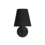 GLOBOSTAR® PAM 204-0113 Μοντέρνο Φωτιστικό Τοίχου - Απλίκα με Ντουί 1 x E27 AC 220-240V IP20 - Μαύρο - Μ23 x Π23 x Υ17cm - Image 4