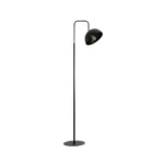 GLOBOSTAR® SNAKE 204-0128 Μοντέρνο Επιδαπέδιο Φωτιστικό με Ντουί 1 x E27 AC 220-240V IP20 - Μαύρο - Μ52 x Π25 x Υ154cm - Image 5