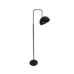 GLOBOSTAR® SNAKE 204-0128 Μοντέρνο Επιδαπέδιο Φωτιστικό με Ντουί 1 x E27 AC 220-240V IP20 - Μαύρο - Μ52 x Π25 x Υ154cm - Image 6
