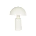 GLOBOSTAR® GASCO 204-0149 Μοντέρνο Επιτραπέζιο Φωτιστικό Πορτατίφ με Ντουί 1 x E27 AC 220-240V IP20 - Μπεζ - Μ26 x Π26 x Υ35cm - Image 4