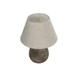 GLOBOSTAR® LISBON 204-0150 Vintage Επιτραπέζιο Φωτιστικό Πορτατίφ με Ντουί 1 x E27 AC 220-240V IP20 - Καφέ & Μπεζ - Μ22 x Π22 x Υ30cm - Image 6
