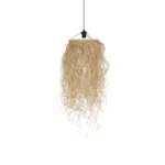 GLOBOSTAR® PIOVERE 205-0078 Boho Κρεμαστό Φωτιστικό Οροφής με Ντουί 1 x E27 AC 220-240V IP20 - Μπεζ - M35 x Π35 x Υ70cm - Image 5