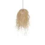 GLOBOSTAR® PIOVERE 205-0078 Boho Κρεμαστό Φωτιστικό Οροφής με Ντουί 1 x E27 AC 220-240V IP20 - Μπεζ - M35 x Π35 x Υ70cm - Image 6