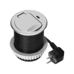 Redpoint 9040 ΧΩΝΕΥΤΗ ΠΡΙΖΑ ΓΡΑΦΕΙΟΥ ΣΟΥΚΟ ΚΑΠΑΚΙ+1 USB TYPE-C 20W + 1,8m ΚΑΛΩΔΙΟ&ΦΙΣ 70/85 (Φ62) ΑΣΗΜΙ ORNO - Image 4