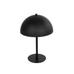 GLOBOSTAR® GASCEIO 204-0141 Μοντέρνο Επιτραπέζιο Φωτιστικό Πορτατίφ με Ντουί 1 x E27 AC 220-240V IP20 - Μαύρο - Μ25 x Π25 x Υ37m - Image 2