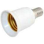 GLOBOSTAR® ADAPTOR 78974 Αντάπτορας/Μετατροπέας από Ντουί E14 σε E27 IP20 - Μ3.5 x Π3.5 x Υ6cm - Image 3