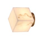 Inlight Επίτοιχο φωτιστικό, Alabaster, 1XG9 D:14X12cm(43071)