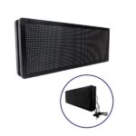 GLOBOSTAR® DISPLAY 90321 Κυλιόμενη Ψηφιακή Επιγραφή Διπλής Όψης 96x32cm P10 96x32 Pixel LED 300W AC 220-240V Αδιάβροχο IP65 Κόκκινο - WiFi Control μέσω FK APP - Αισθητήρας Θερμοκρασίας & Υγρασίας - Μ104 x Π12 x Υ40cm - 2 Χρόνια Εγγύηση - Image 2