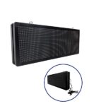 GLOBOSTAR® DISPLAY 90325 Κυλιόμενη Ψηφιακή Επιγραφή Διπλής Όψης 96x32cm P10 96x32 Pixel LED 360W AC 220-240V Αδιάβροχο IP65 Πολύχρωμο RGB - WiFi Control μέσω FK APP - Αισθητήρας Θερμοκρασίας & Υγρασίας - Μ104 x Π12 x Υ40cm - 2 Χρόνια Εγγύηση - Image 2