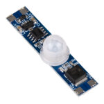 GLOBOSTAR® SENSORA 70697 Ανιχνευτής PIR / Αισθητήρας Κίνησης Ειδικός για Προφίλ Αλουμινίου 180° DC 5-24V 6A 144W Max IP20 - Μ4.9 x Π1 x Υ1.2cm - 2 Χρόνια Εγγύηση - Image 2