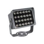 GLOBOSTAR® FLOODXENA 90128 Προβολέας Σποτ Wall Washer LED 24W 2640lm 10° AC 220-240V Αδιάβροχο IP65 Θερμό Λευκό 2700K - Bridgelux SMD Chip - Γκρι Ανθρακί - Μ18 x Π13.5 x Υ18cm - 3 Χρόνια Εγγύηση - Image 2