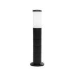 GloboStar® GARDENIO 203-0251 Μοντέρνο Επιδαπέδιο Φωτιστικό Κολωνάκι Κήπου Μονόφωτο 1 x E27 IP44 Μαύρο Πλαστικό - Μ15 x Π15 x Υ56cm - Image 4