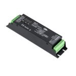 GLOBOSTAR® SKYDANCE-D4-P 70669 DC DMX Master Dimmer / Controller / Decoder Υψηλής Ταχύτητας με 4 x 8A 384W Κανάλια 12-48V 32.5A 1152W Max IP20 - DMX512 & RDM - Μ17.5 x Π4.5 x Υ2.8cm - 5 Χρόνια Εγγύηση - Image 2