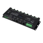 GLOBOSTAR® SKYDANCE-D24A 70673 DC DMX Master Dimmer / Controller / Decoder Υψηλής Ταχύτητας με 24 x 3A 72W Κανάλια DC 12-24V 72.5A 1740W Max IP20 - DMX512 & RDM - Μ16.7 x Π5 x Υ2.4cm - 5 Χρόνια Εγγύηση - Image 3