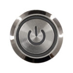 GLOBOSTAR® BUTTON 70770 Φωτιζόμενος Χωνευτός Διακόπτης On/Off LED AC 220-240V 1 x 3A 690W Αδιάβροχο IP65 Ψυχρό Λευκό 6000K - Μ1.8 x Π1.8 x Υ2cm - 2 Χρόνια Εγγύηση - Image 4