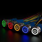 GLOBOSTAR® BUTTON 70770 Φωτιζόμενος Χωνευτός Διακόπτης On/Off LED AC 220-240V 1 x 3A 690W Αδιάβροχο IP65 Ψυχρό Λευκό 6000K - Μ1.8 x Π1.8 x Υ2cm - 2 Χρόνια Εγγύηση - Image 6