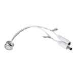 GLOBOSTAR® BUTTON 70790 Φωτιζόμενος Χωνευτός Διακόπτης Αφής On/Off & Push Dimming LED DC 12-24V 1 x 4A 96W Max IP20 Ψυχρό Λευκό 6000K - Μ2 x Π2 x Υ1.2cm - 2 Χρόνια Εγγύηση - Image 3