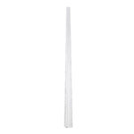 GLOBOSTAR® ALP-PLASTERIN GYPSO 70840-3M Χωνευτό Προφίλ Αλουμινίου Ειδικό για Δημιουργία Κρυφού Φωτισμού σε Γυψοσανίδα με Λευκό Γαλακτερό Πατητό Κάλυμμα για Ταινίες LED IP20 - Ασημί & Λευκό - Μ300 x Π9.7 x Υ2cm - Πακέτο 5 Τεμαχίων - Image 5