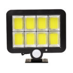 GLOBOSTAR® ZETA 71464 Προβολέας με Ανιχνευτή PIR / Αισθητήρα Κίνησης LED 20W 600lm 120° DC 5V με Φωτοβολταϊκό Panel 5V 1W & Επαναφορτιζόμενη Μπαταρία Li-ion 3.2V 2400mAh Αδιάβροχο IP65 Ψυχρό Λευκό 6000K - Sanan COB Chip - Μαύρο - Μ15 x Π3.5 x Υ13cm - 2 Χρόνια Εγγύηση - Image 3