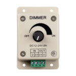GLOBOSTAR® DIMMERALI 73315 Dimmer με 1 x 8A 192W Κανάλι DC 12-24V 8A 192W Max IP20 - Μ9.3 x Π6.5 x Υ6.2cm - 2 Χρόνια Εγγύηση - Image 3