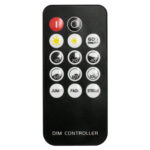 GLOBOSTAR® DIMMEROLI 73322 Σετ Dimmer με RF Ασύρματο Χειριστήριο με 1 x 6A 144W Κανάλι DC 12-24V 6A 144W Max IP20 - RF2.4Ghz - Μ31 x Π1.7 x Υ1.1cm - 2 Χρόνια Εγγύηση - Image 5