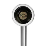 GLOBOSTAR® GARDEON 75580 Φωτιστικό Σποτ για Φυτά - Δέντρα με Βάση Κήπου / Καρφωτό για Λάμπα MR16 με Ντουί GU10 AC 220-240V Αδιάβροχο IP67 - Νίκελ Χρώμιο - Μ6 x Π6 x Υ43.5cm - Image 4