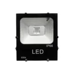 GLOBOSTAR® RGBFLOOD 75602 Προβολέας με IR Ασύρματο Χειριστήριο LED 50W 3250lm 120° AC 220-240V Αδιάβροχο IP66 Πολύχρωμο RGB Dimmable - COB Chip - Μαύρο Ματ - Μ28.5 x Π23.5 x Υ10cm - 2 Χρόνια Εγγύηση - Image 2