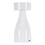 GloboStar® DOLLY 76466 Επιτραπέζιο Φωτιστικό Πορτατίφ LED 1.5W 105lm 120° DC 5V IP44 CCT Θερμό Λευκό 2700K - Φυσικό Λευκό 4500K - Ψυχρό Λευκό 6000K Dimmable Λευκό Πλαστικό - Μ9 x Π9 x Υ21cm - 2 Xρόνια Εγγύηση - Image 3