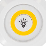 GLOBOSTAR® NEONSIGN 79045 Διακοσμητικό Φωτιστικό Τοίχου Νυκτός με RF Ασύρματο Χειριστήριο LED 6W 540lm 120° DC 3.6V με 11xAAA Μπαταρίες IP20 Θερμό Λευκό 2700K Dimmable - Μ9 x Π2.3 x Υ9cm - Πακέτο 3 Τεμαχίων - 2 Χρόνια Εγγύηση - Image 4